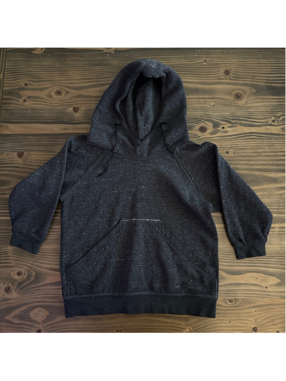 Girls CHRISTINA rohde Charcoal Hoodie Size 4 Neutral Minimalist kidswear